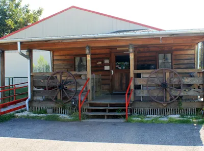 Front of restaurant